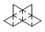 imagen de la uña del pulgar de una red de un octaedro regular